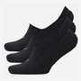 Emporio Armani Mens Three Pack Trainer Liners Black