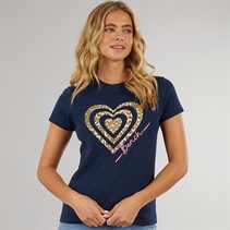 Navy/Leo-Druck/Hellrosa