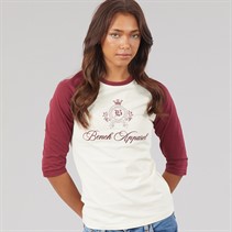 Ecru/Burgundy