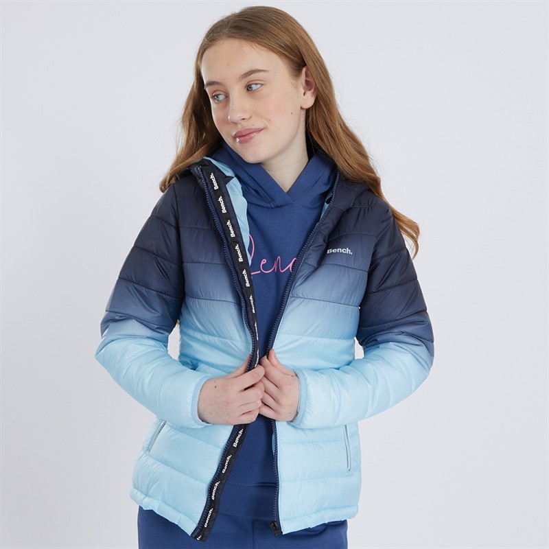 Bench Girls Zaylee Puffer Jacket Sky