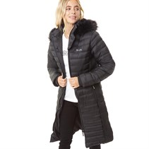 Bench Dames Olive Donsjassen Zwart