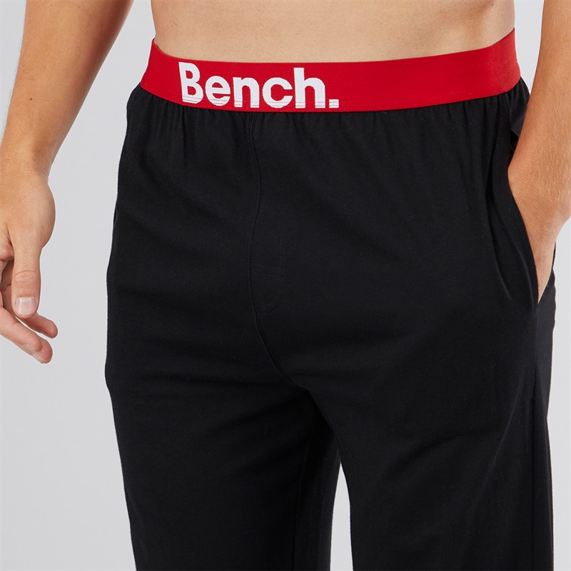 Bench Mens Haden Jersey Pants Black