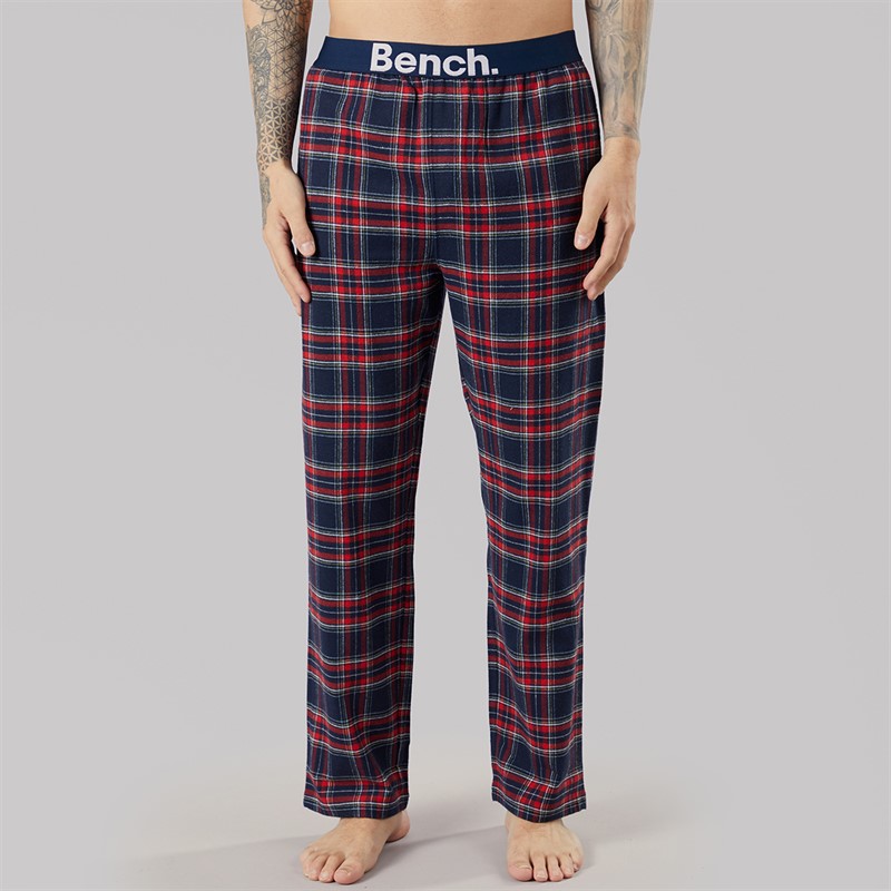 Bench Mens Folau Flannel Pants Red Check