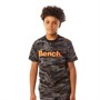 Bench T-Shirts Raynor Camo Garçon Noir Camouflage