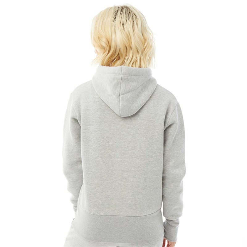 Bench Womens Zita Hoodie Grey Marl