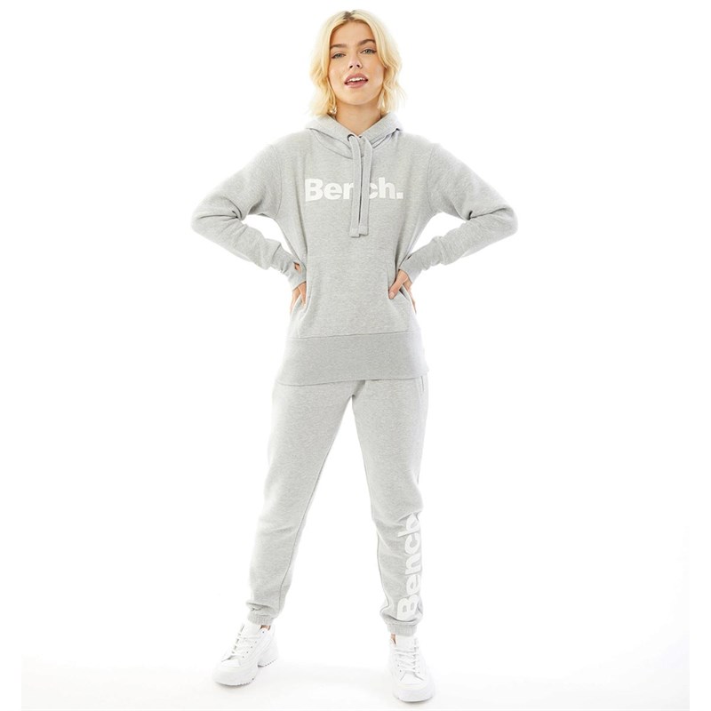 Bench Womens Zita Hoodie Grey Marl