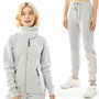 Bench Womens Selena Tracksuit Light Grey Marl
