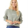 Bench Damer Women Olivia Sweatshirt Salvie Grøn