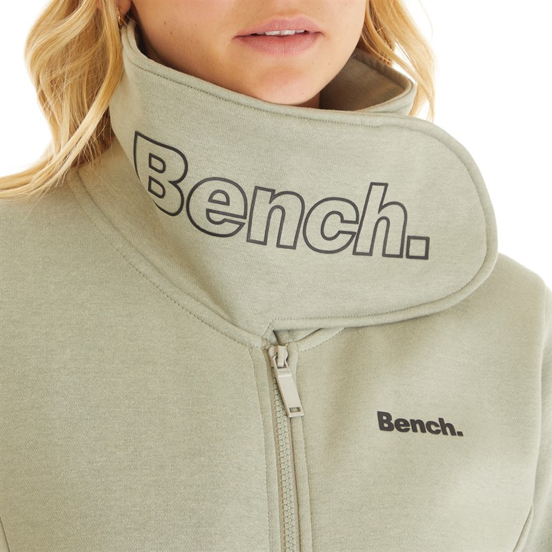 Bench Womens Original Track Top Light Khaki