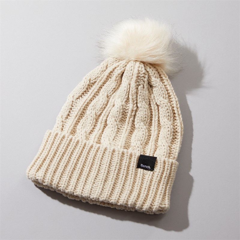 Bench Muts met Pompon Ivanna Crème Dames
