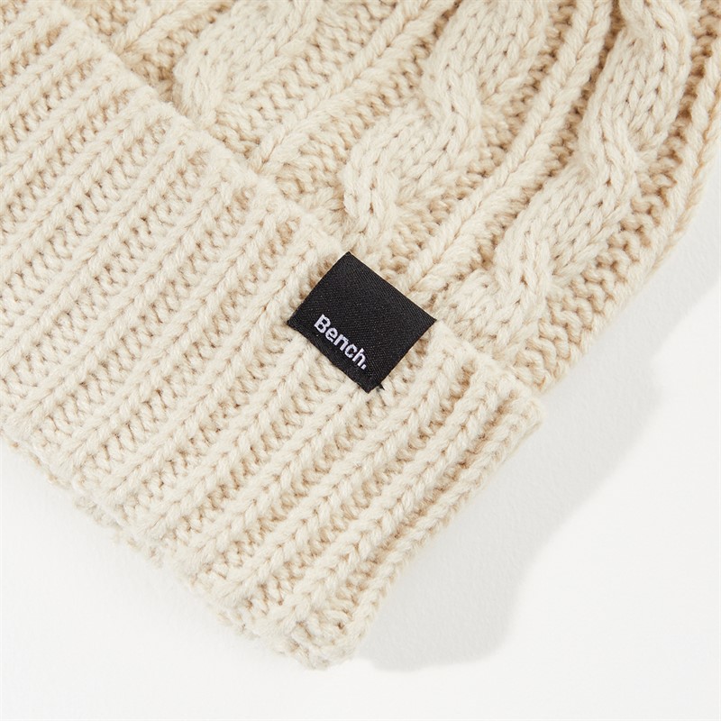 Bench Muts met Pompon Ivanna Crème Dames