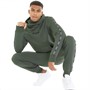 Bench Herren Trainingsanzug mit Markenband Khaki