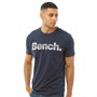 Bench Męskie Leandro T-Shirt Granatowy