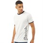 Bench Herren Navi Ringer T-Shirt Weiß