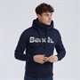 Bench Sweat à Capuche à col snood homme, marine