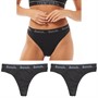 Bench Slip Dan Thongs Femme Noir