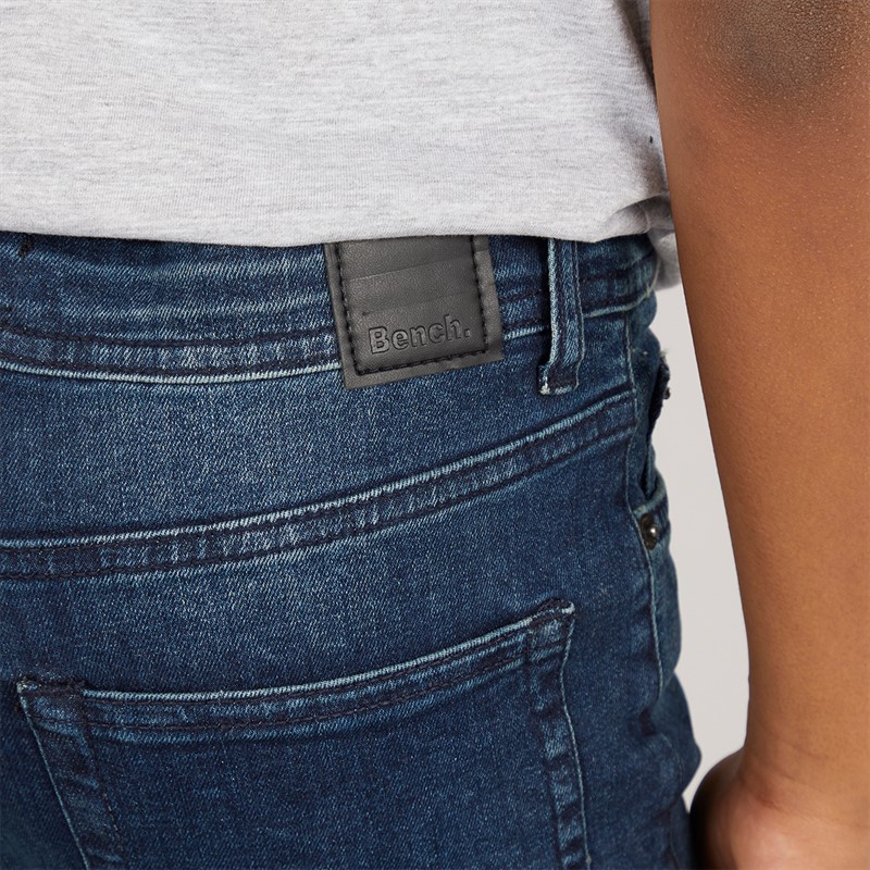 Bench Junior Carson Jeans in Slim Passform Blau