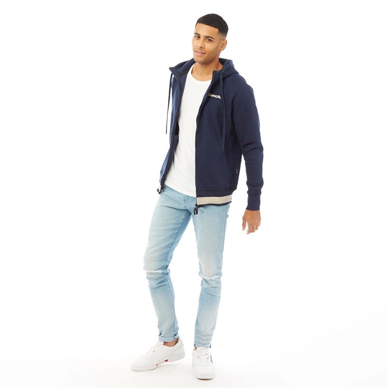 Bench Sweat à Capuche Marx Homme Bleu Marine