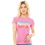 Bench Womens Primary T-Shirt Pink