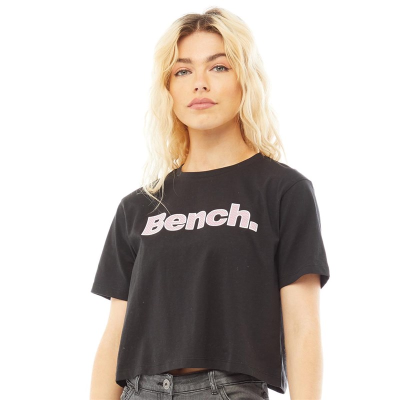 Bench Tee-Shirt Kay Femme Noir