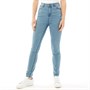Bench Womens Women Fay Skinny Fit Jeans Light Wash