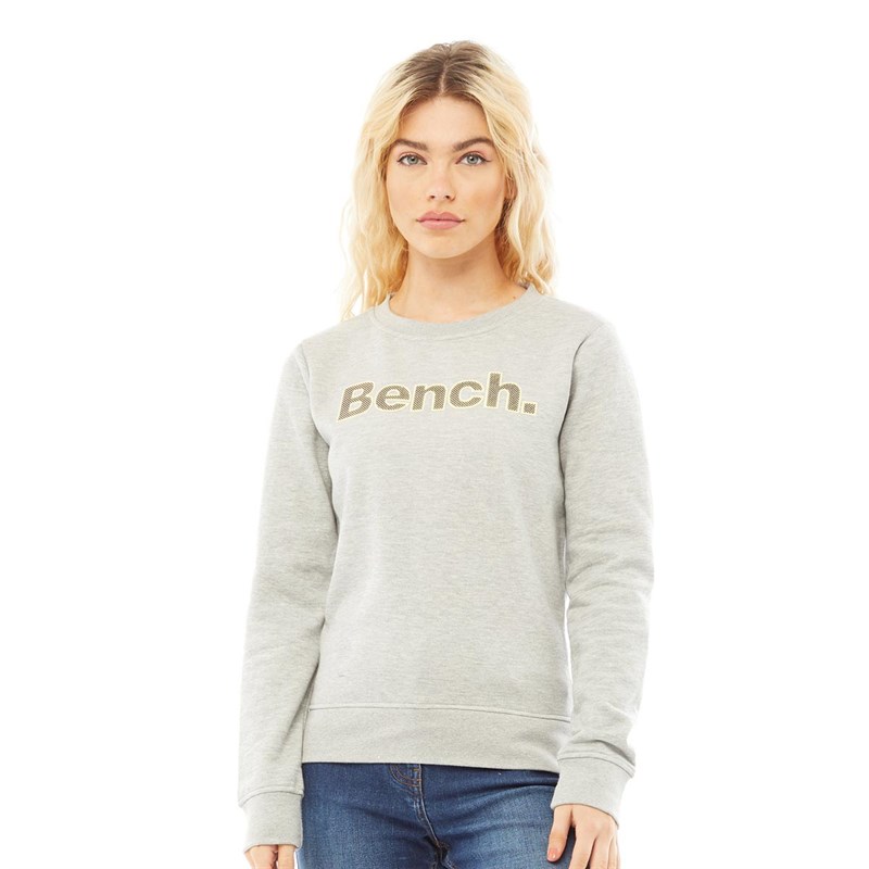 Bench Damen Raina Sweatshirt Graumeliert