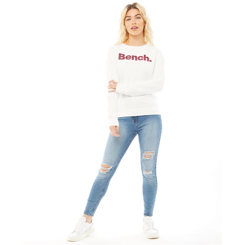 Bench Sweat Raina Femme Blanc