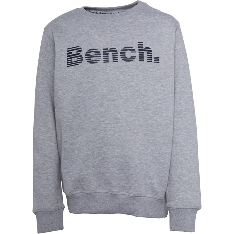 Buy Bench Boys Tipster Sweatshirt Grey Marl