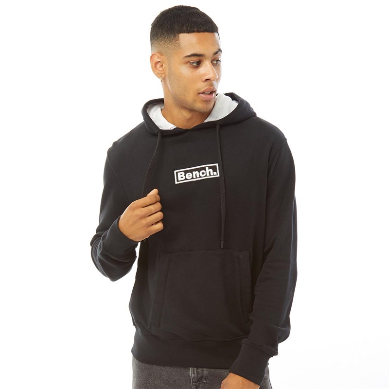 Bench Mens Rushden Hoodie Black