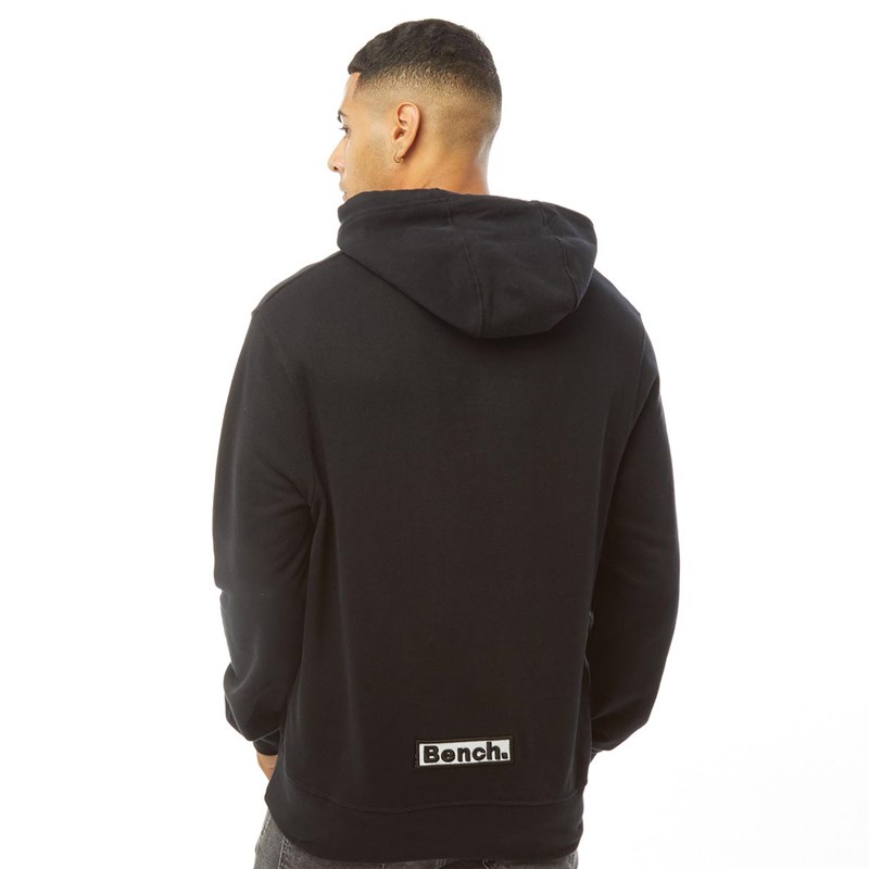 Bench Mens Rushden Hoodie Black