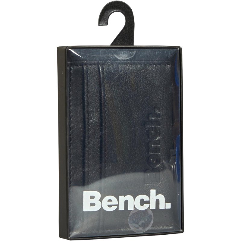 Bench Mens Perrone Debossed Card Holder Black