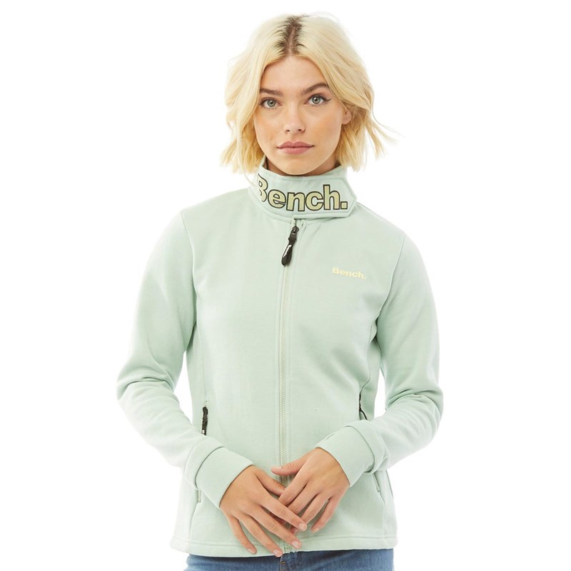Bench Damen Haylo Wrap Sweatshirt Hellgrün