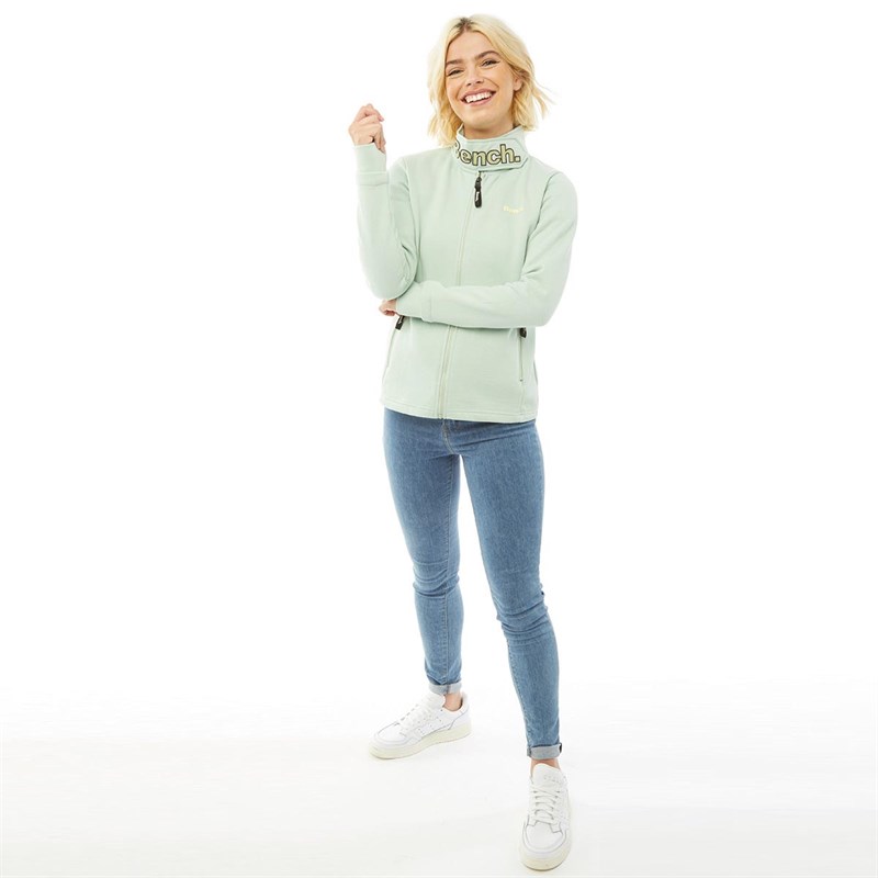 Bench Damen Haylo Wrap Sweatshirt Hellgrün
