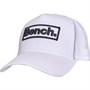 Bench Mens Contrast Trucker Hawker Cap White