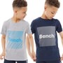 Bench T-Shirts Friar Garçon Bleu Marine