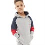 Bench Sweats à Capuche Geneer Garçon Gris Clair Chiné