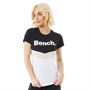 Bench Womens Jay Jay T-Shirt White/Black/Stone