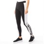Bench Womens Marsden Leggings Black/White/Grey Marl