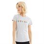Bench Womens Marlo T-Shirt Light Grey Marl