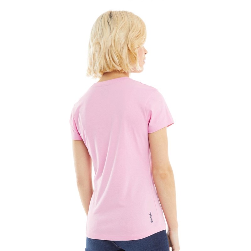 Bench Dames Loveheart Singlet Roze