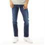 Bench Herren Schmale Passform Jeans Dunkelblau
