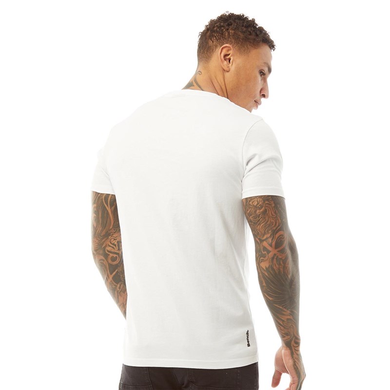 Bench Mens Hazen T-Shirt White