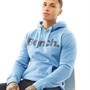 Bench Herren Skinner 22 Hoodie Denim Blau