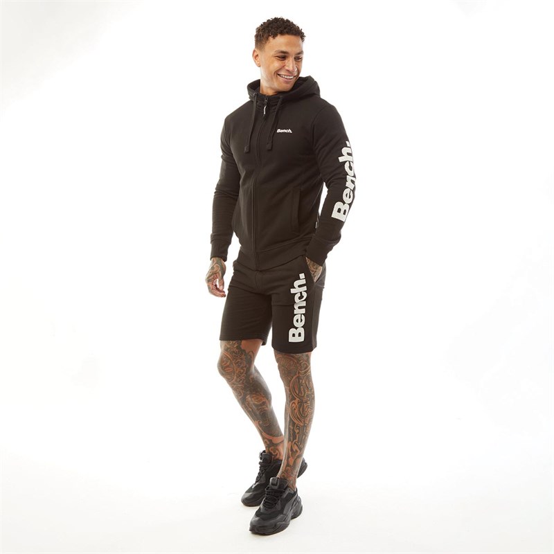 Bench Mens Rollo Jog Shorts Black