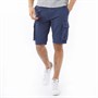 Bench Mens Noahs Classic Twill Cargo Shorts Navy