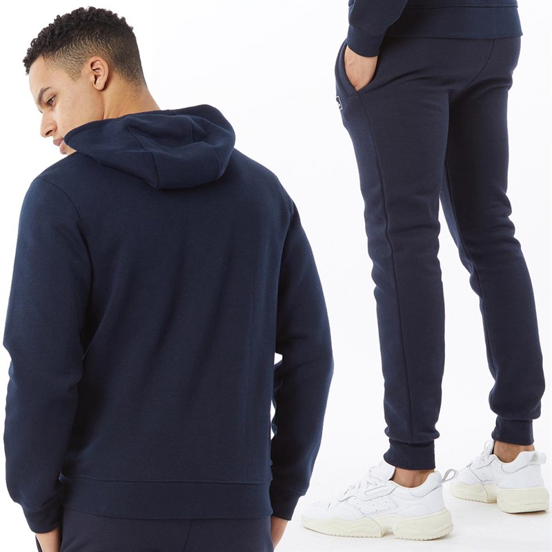 Bench Mens Jord Sustainable Zip Through Tracksuit Navy