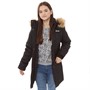 Bench Meisjes Rips Parka Zwart