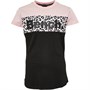 Bench Mädchen Animal Print Block T-Shirts Rosa