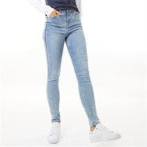Bench Womens Faye Five Pocket Skinny Jeans Light Blue