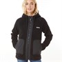 Bench Sweats à Capuche Fifi Sherpa Borg Femme Noir